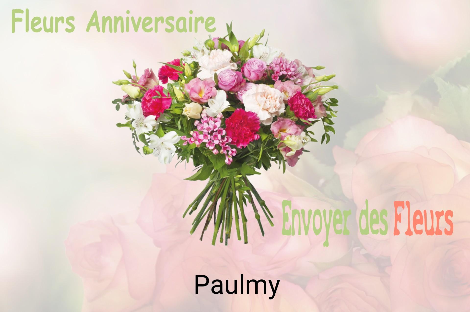 Bouquet de fleurs d’anniversaire livré à Paulmy